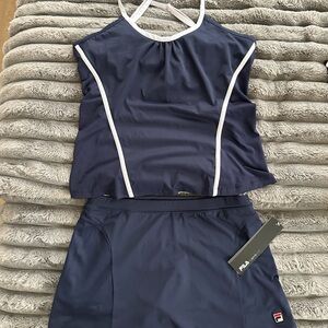 Fila Dark Blue Athletic Apparel READ DESCRIPTION